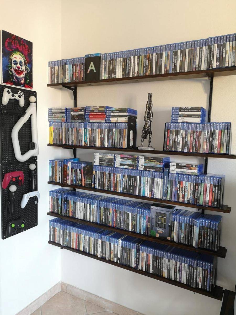potret koleksi masif PlayStation (reddit.com/user/Antaniwarrior)