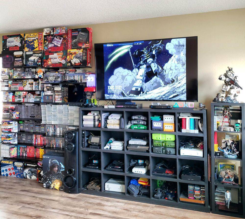 potret koleksi masif PlayStation (reddit.com/user/jeremyandrew86)