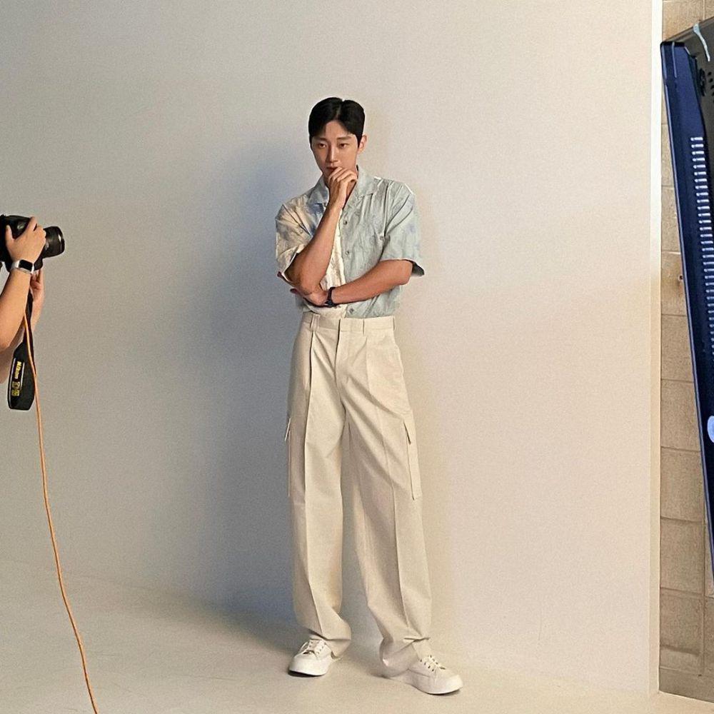smart casual look ala Jinyoung (instagram.com/jinyoung0423)