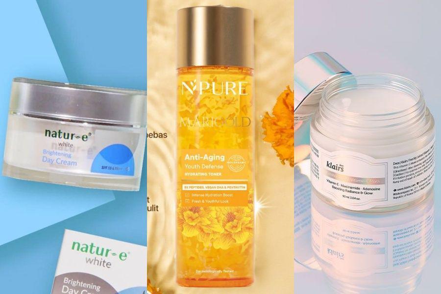 5 Skincare yang Mengandung Vitamin E, Bikin Kulit Sehat dan Glowing!