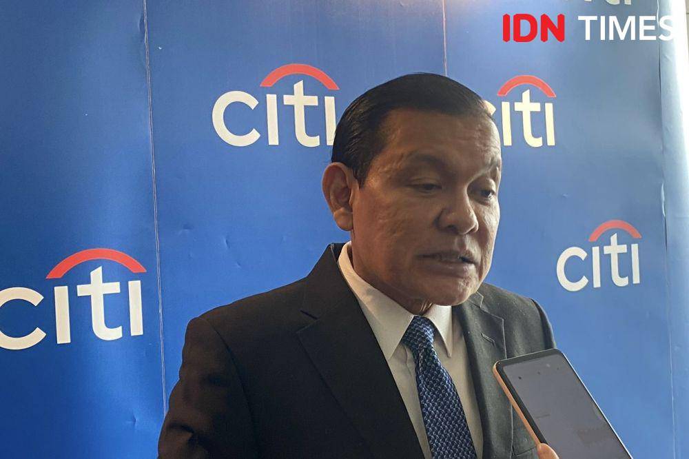 CEO Citi Indonesia, Batara Sianturi. (IDN Times/Vadhia Lidyana)