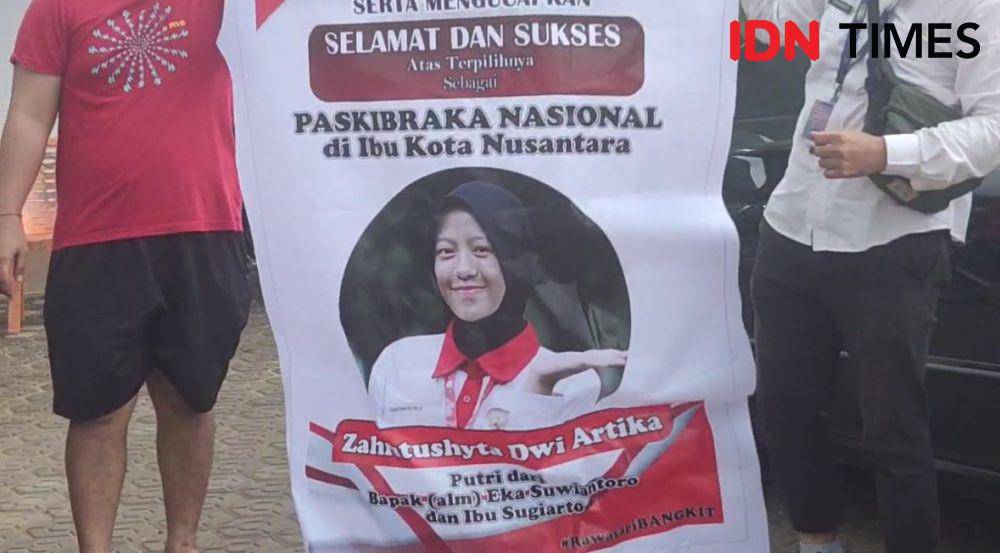 Shyta terpilih sebagai perwakilan parkibraka putri asal Kalbar. (IDN Times/istimewa).