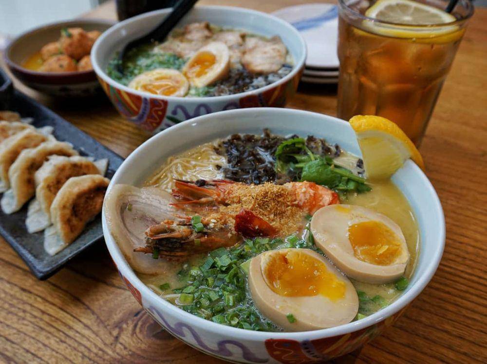Menu Ebi Ramen di Marutama Ramen