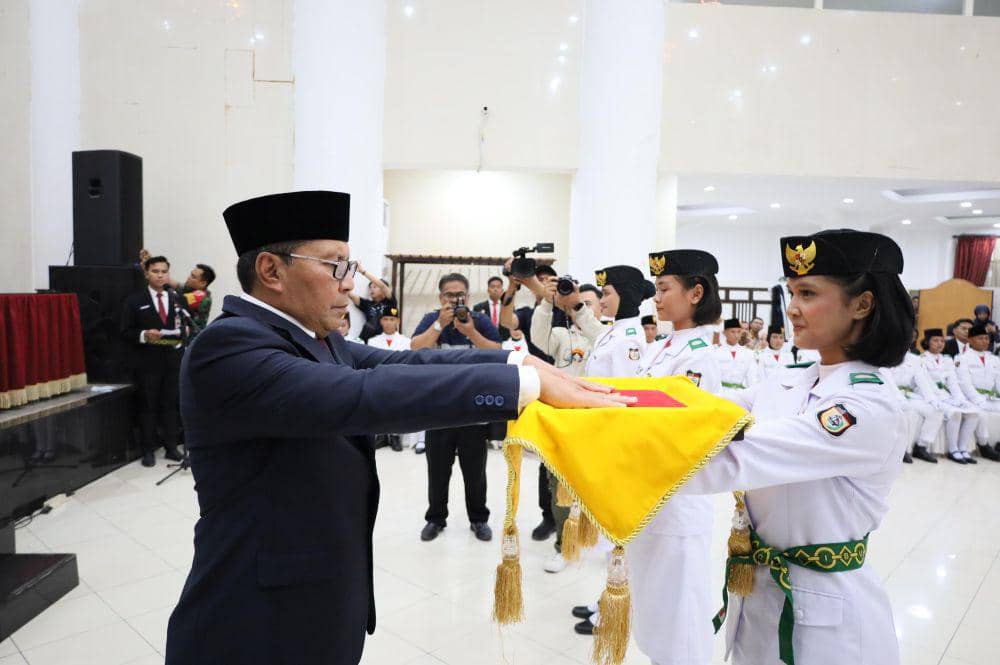 70 Anggota Paskibraka Makassar Dikukuhkan