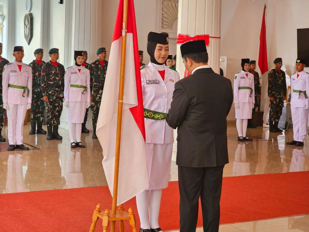 Pj Bupati Majalengka Pastikan Paskibra Tetap Berjilbab