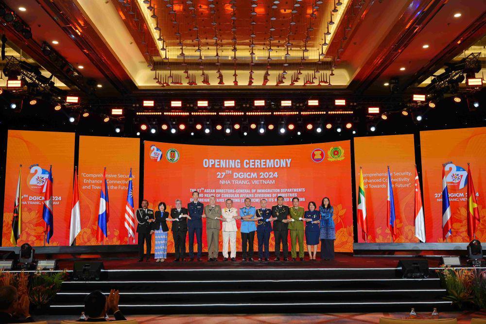 The 27th Meeting of ASEAN Directors-General of Immigration Departments and Heads of Consular Affairs Division of The Ministries of Foreign Affairs (DGICM) di Nha Trang - Vietnam, 14 Agustus 2024 (dok. Imigrasi)