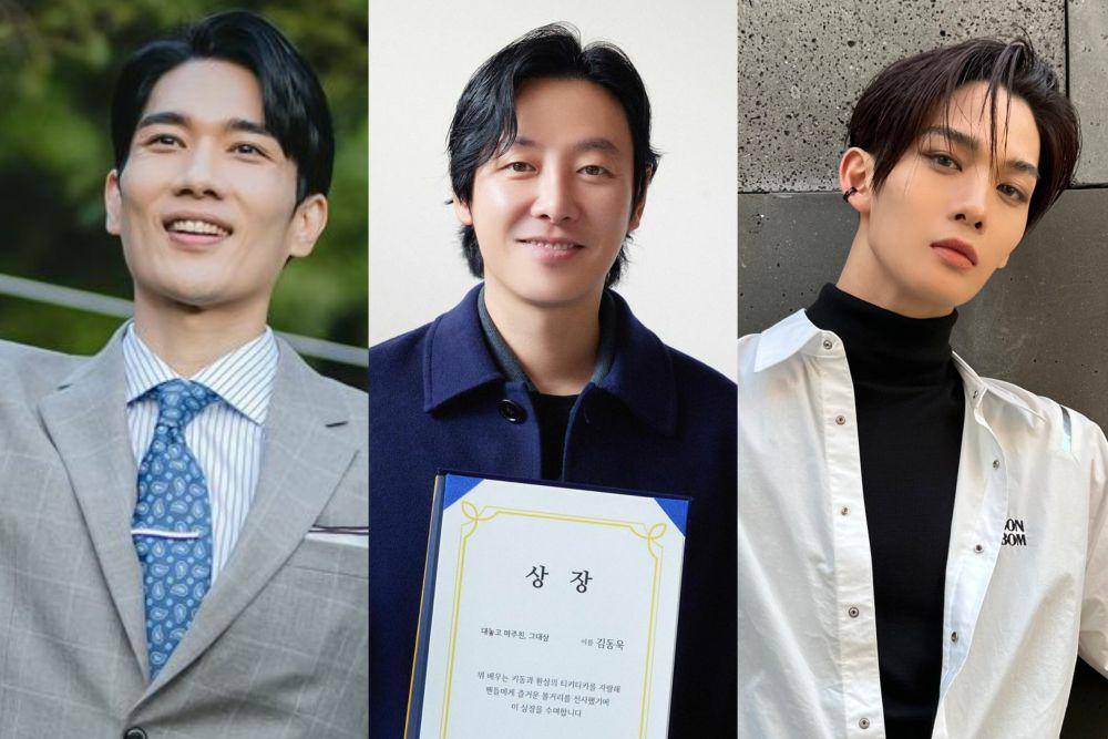 Um Tae Goo (instagram.com/teamhope_ent) | Kim Dong Wook (instagram.com/keyeastofficial) | Jinyoung (twitter.com/CIX_twt)