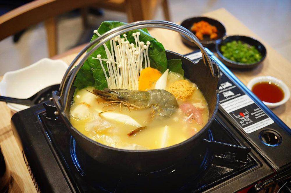 Menu Nabe di Marutama Ramen