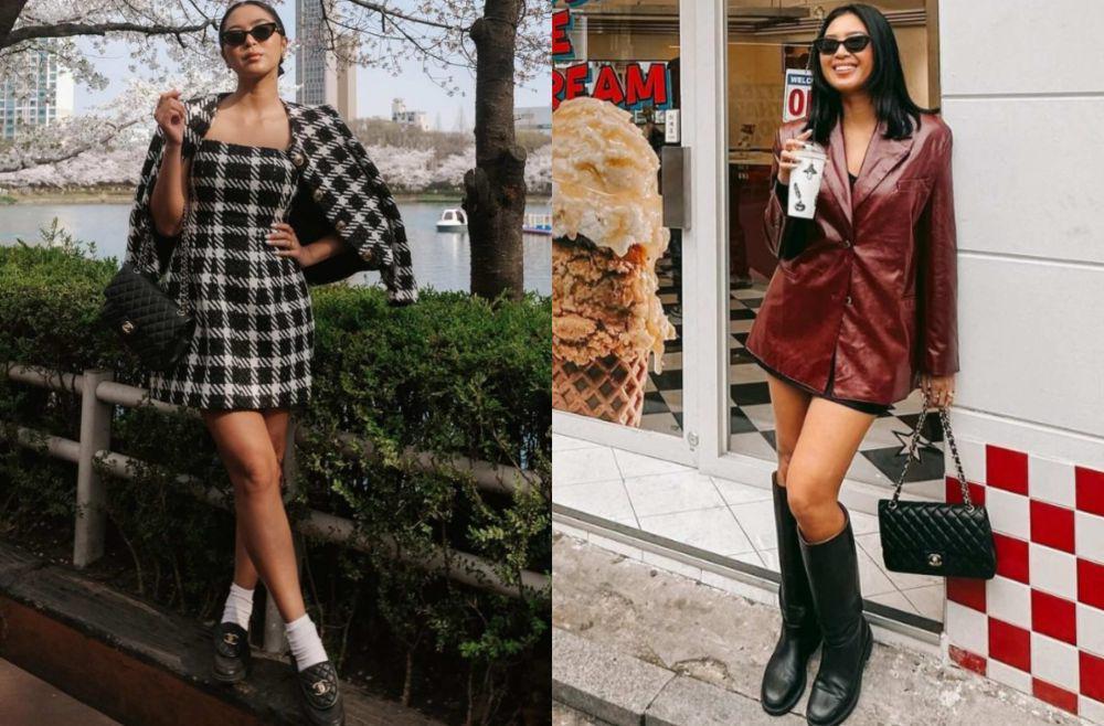 10 Pilihan Gaya Traveling ala Elizabeth Rahajeng, Fashionable!