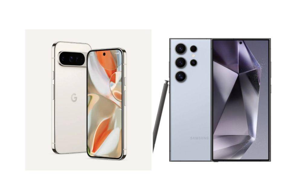 Google Pixel 9 Pro XL (google.com) | Samsung Galaxy S24 Ultra (Samsung.com)