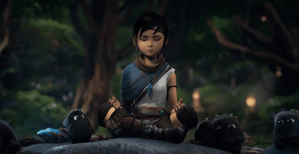 Kena bersama para Rot yang menggemaskan (dok. Ember Lab/Kena: Bridge of Spirits)