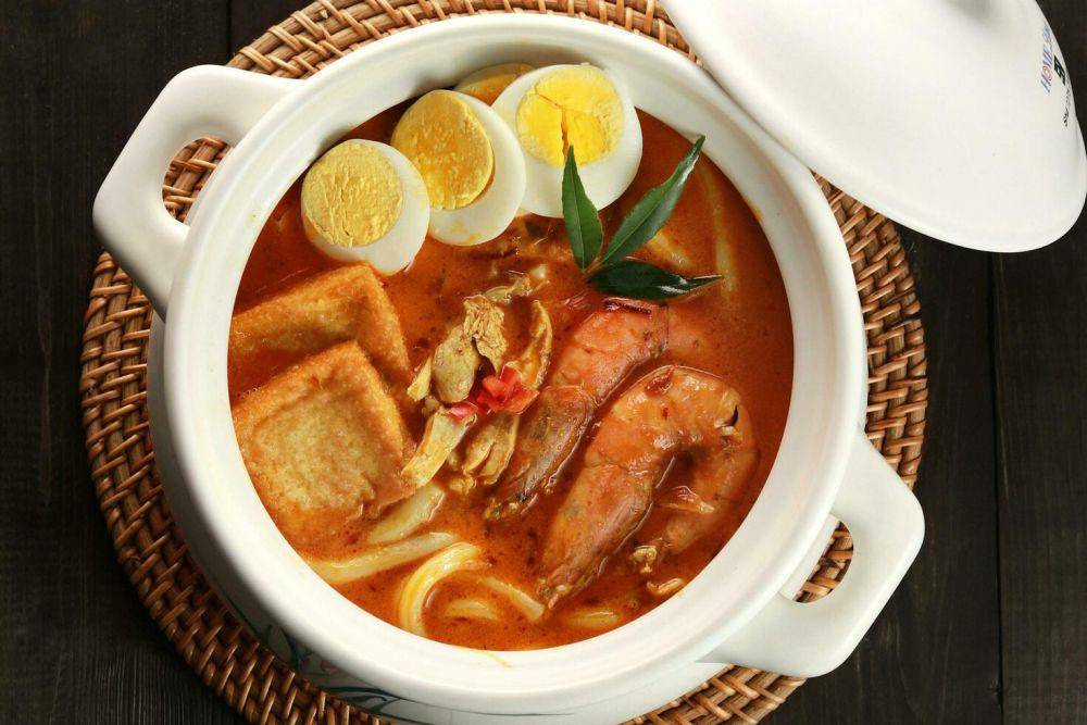 ilustrasi mie laksa khas Singapura (pixabay.com/storaspace)