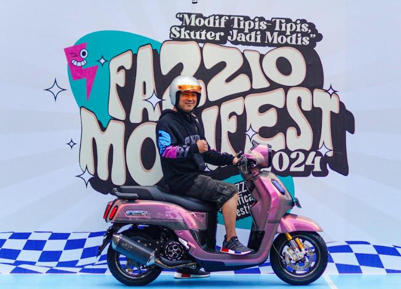 Yamaha FAZZIO Hybrid Curi Perhatian di IMOS 2024