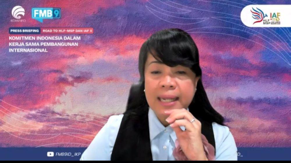 Direktur Jenderal Informasi dan Diplomasi Publik Kementerian Luar Negeri RI, Situ Nugraha Mauludiah. (YouTube.com/FMB9)