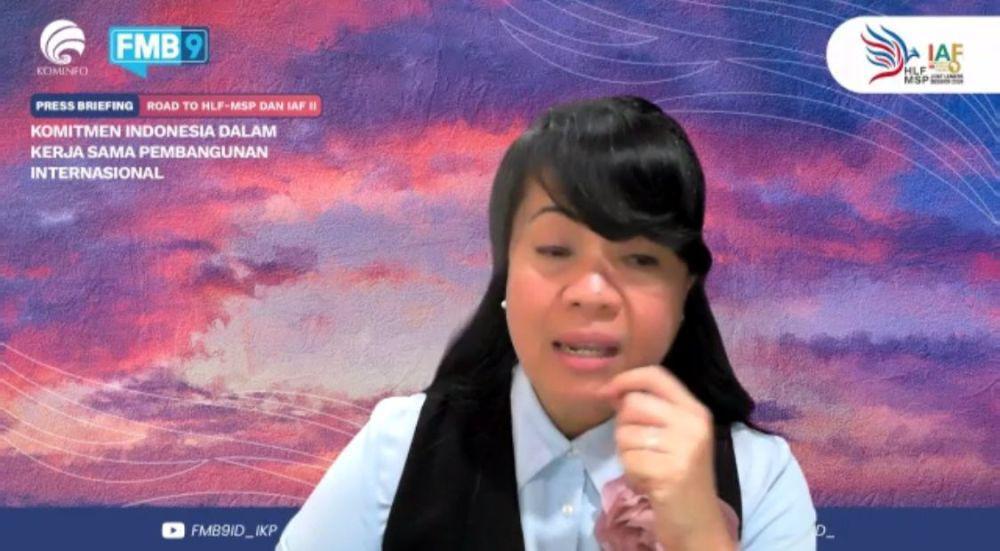 Direktur Jenderal Informasi dan Diplomasi Publik Kementerian Luar Negeri RI, Situ Nugraha Mauludiah. (YouTube.com/FMB9)
