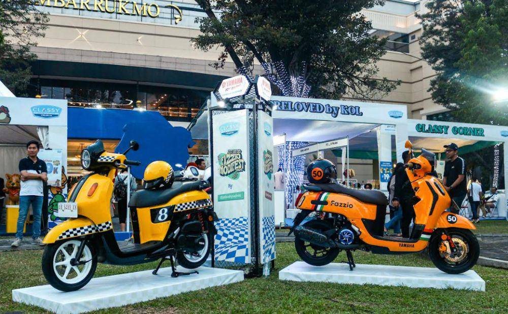Ilustrasi pengguna Yamaha Fazzio (PT YIMM)