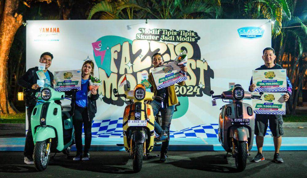 Ilustrasi pengguna Yamaha Fazzio (PT YIMM)