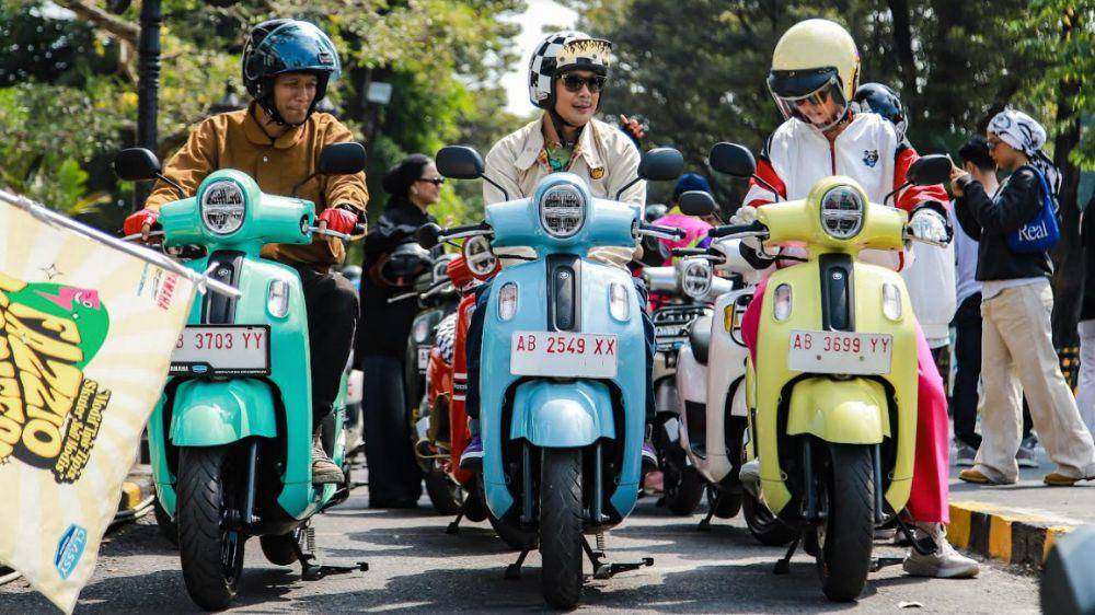 Ilustrasi pengguna Yamaha Fazzio (PT YIMM)