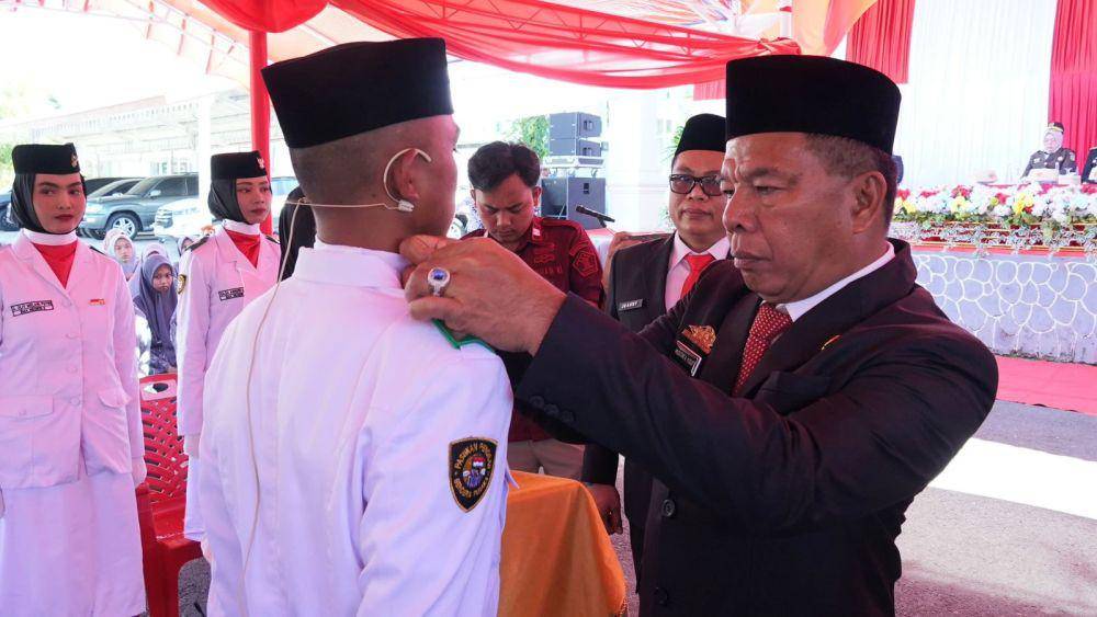 Siap Bertugas, 72 Anggota Paskibraka Bulukumba Resmi Dikukuhkan