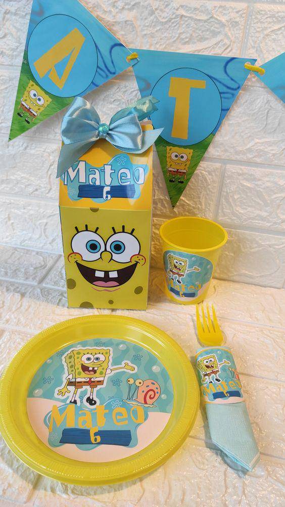 hampers ultah spongebob (pinterest.com)