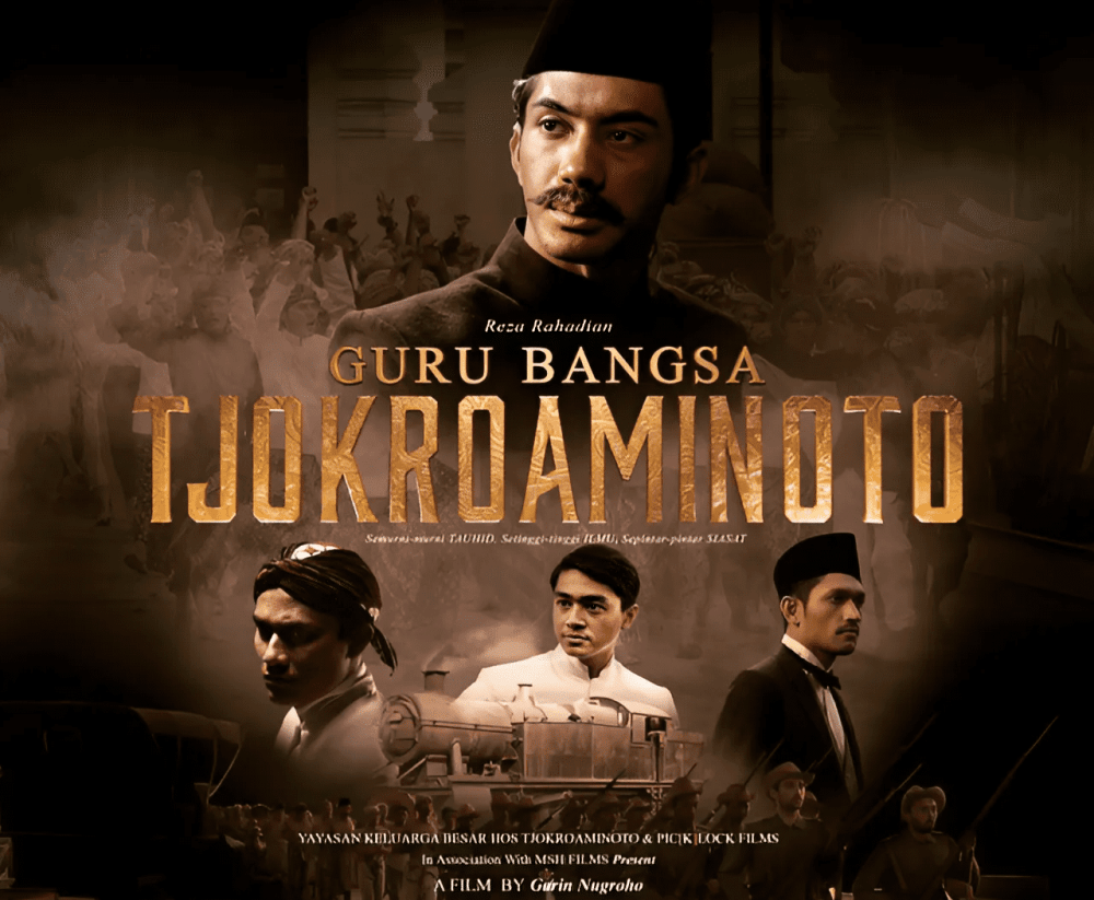 potret official poster film Guru Bangsa Tjokroaminoto. (instagram.com/tjokro_movie)