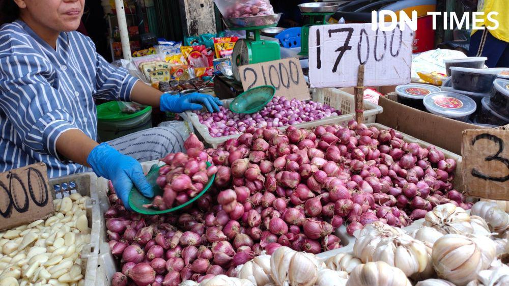 Bawang Merah di Palembang Deflasi, Hasil Panen dan Permintaan Jomplang