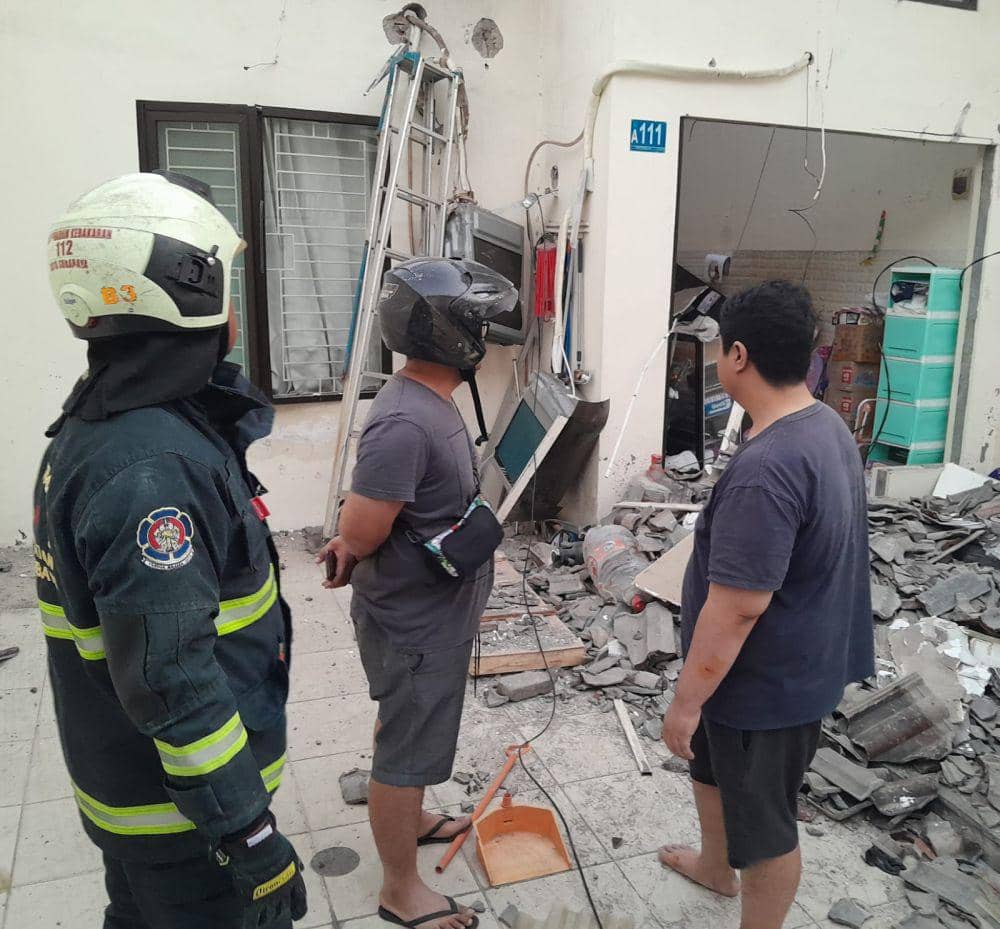 Ledakan Elpiji di Surabaya, Lansia Alami Luka Bakar