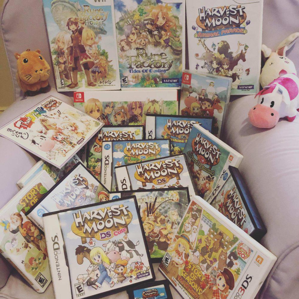 potret koleksi Harvest Moon (reddit.com/user/jheyjette)