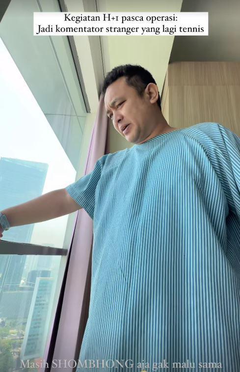 Gilang Dirga operasi (Instagrm.com/adieztyfersa)