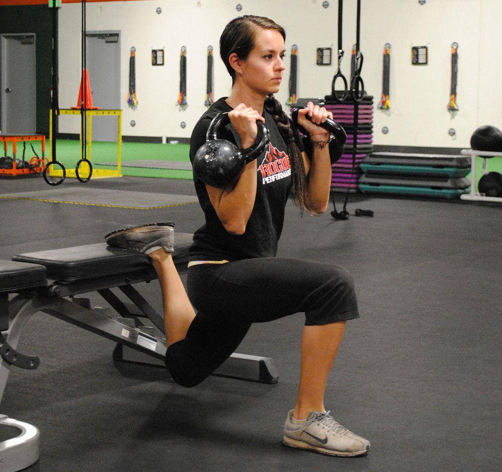 ilustrasi bulgarian split squat (flickr.com/Rogue Performance)