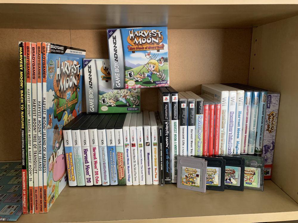 potret koleksi Harvest Moon (reddit.com/user/rtscaptain_RDDTW)