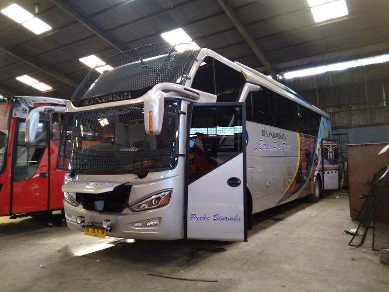 ilustrasi bus produksi karoseri Cipta Karya (instagram.com/bissumatera)