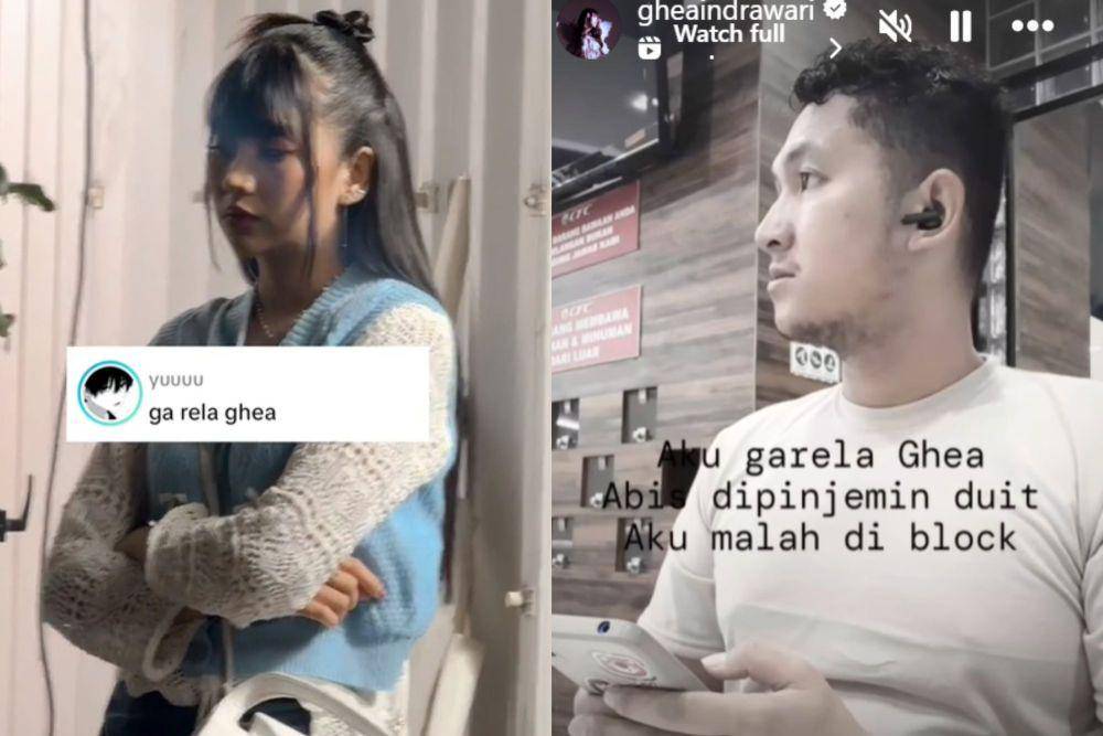 Tren Gak Rela Ghea (TikTok.com/geyghea) (instagram.com/harry_mulyansyah)