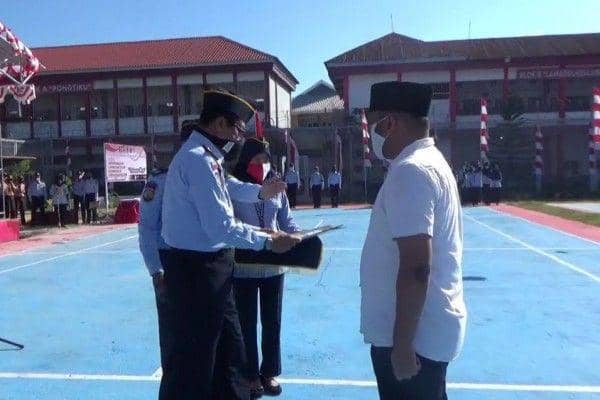 Ilustrasi. Pemberian remisi kepada warga binaan di Rutan Kelas I  Makassar/Istimewa
