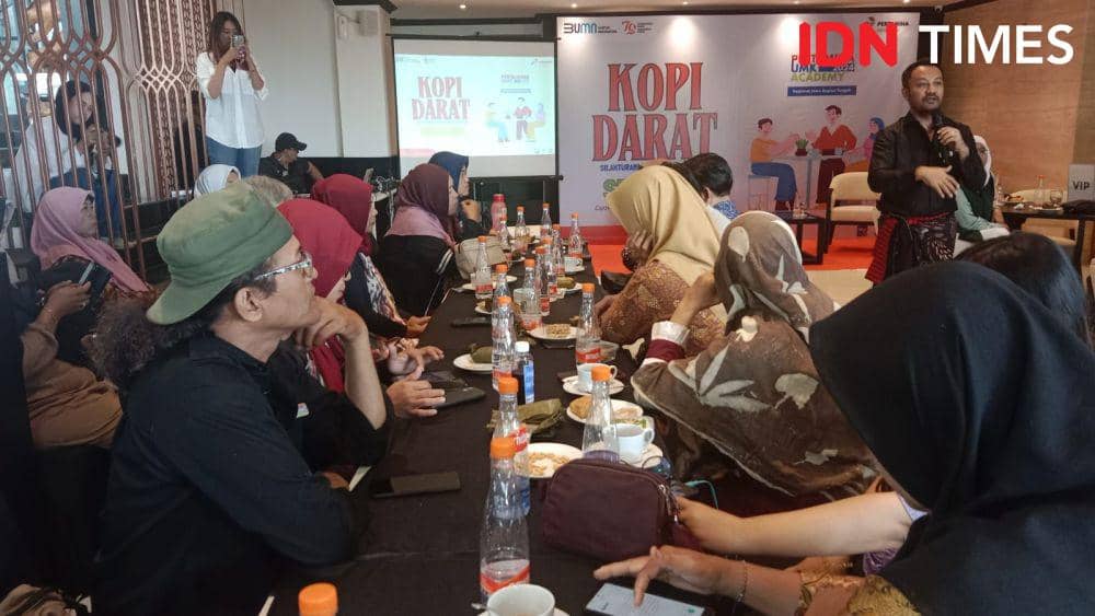 Kopdar UMK Academy. (IDN Times/Fariz Fardianto)