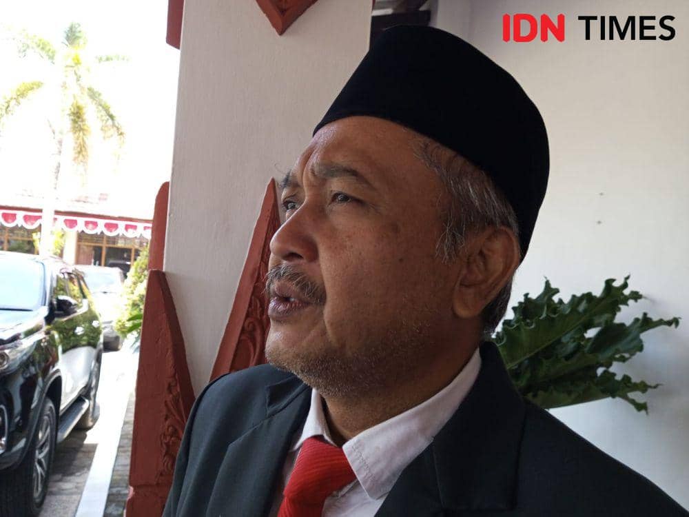Kepala Badan Kepegawaian dan Pengembangan Sumber Daya Manusia (BKPSDM) Pemkab Bantul Isa Budi Hartomo. (IDN Times/Daruwaskita)