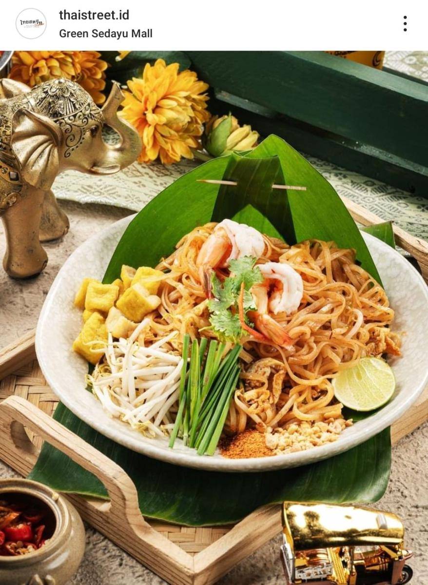 Potret menu Pad Thai di Thai Street (instagram.com/thaistreet.id)