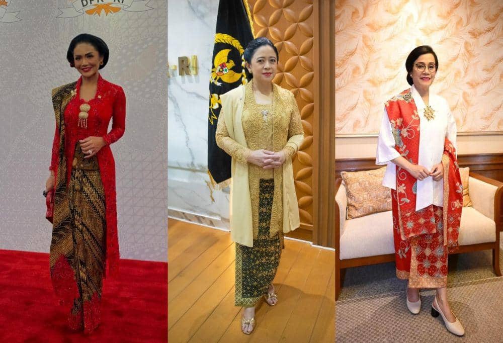 8 Gaya Kebaya Pejabat di Sidang Tahunan RI, Auranya Mahal!