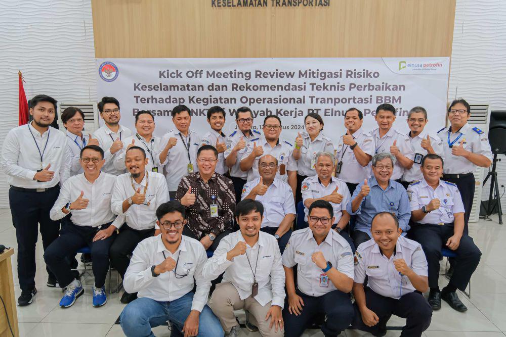 PT Elnusa Petrofin kerjasama dengan KNKT. (dok Elnusa Petrofin)
