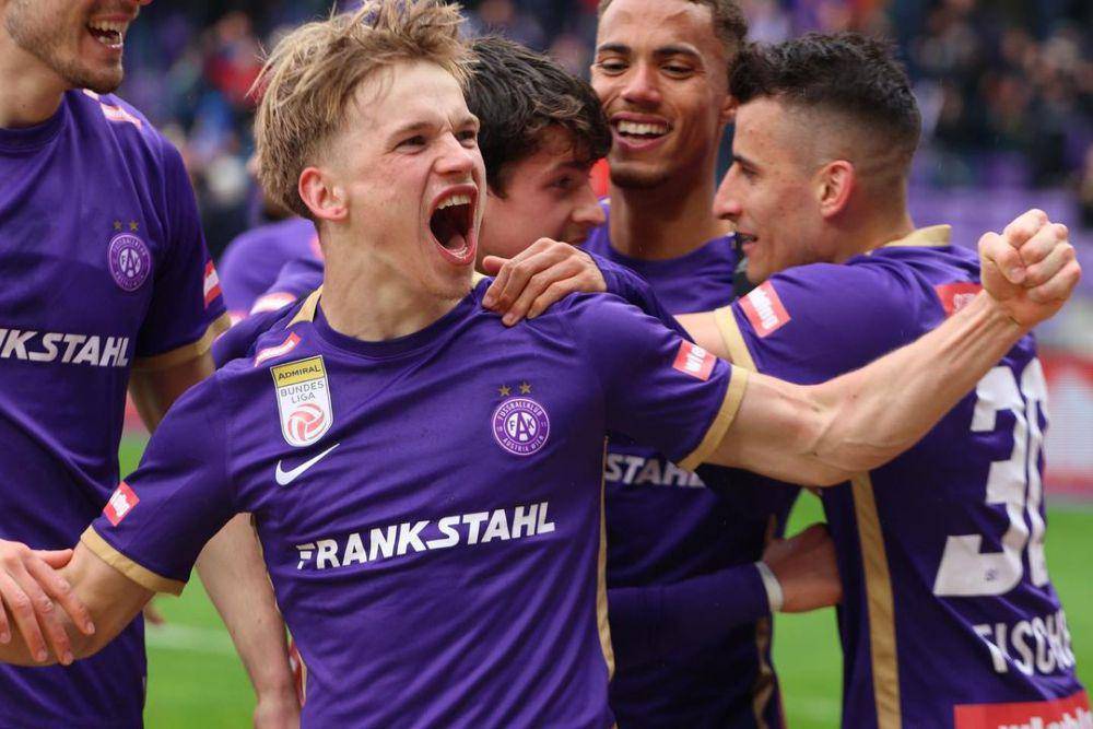 Matthias Braunöder saat bermain untuk Austria Vienna. (instagram.com/motzbraunoeder)