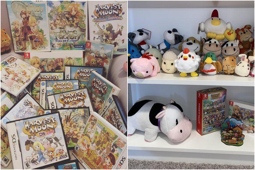 kolase potret koleksi Harvest Moon (reddit.com/user/jheyjette | reddit.com/user/Felaia)