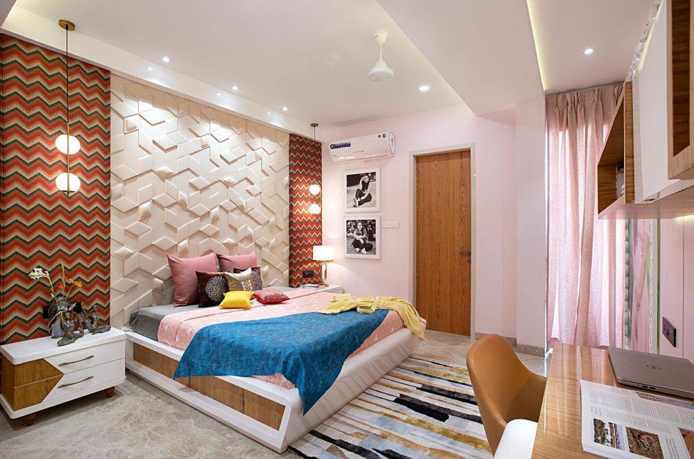 11 Inspirasi Desain Kamar Maksimalis, Nampak Super Fancy!