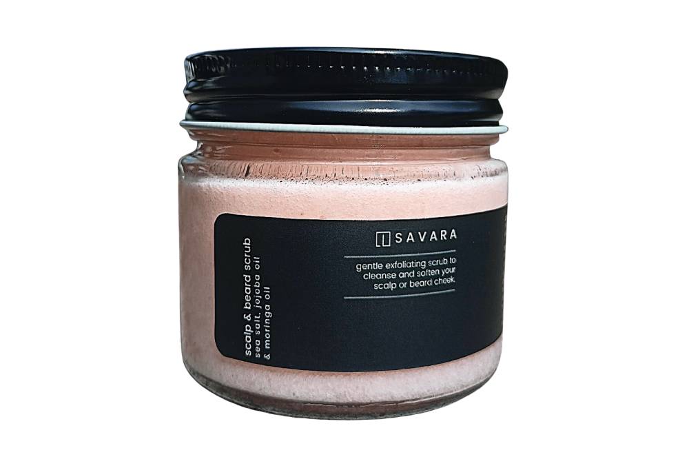 Ilustrasi produk scrub untuk jenggot (dok. Bali Direct)