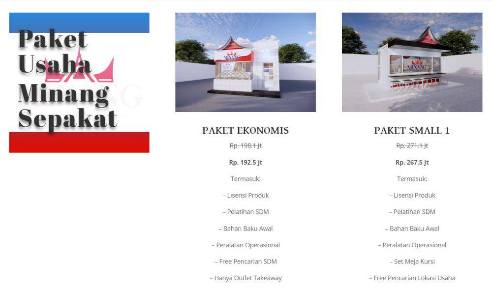 Rumah makan padang Minang Sepakat (minangsepakat.co.id)