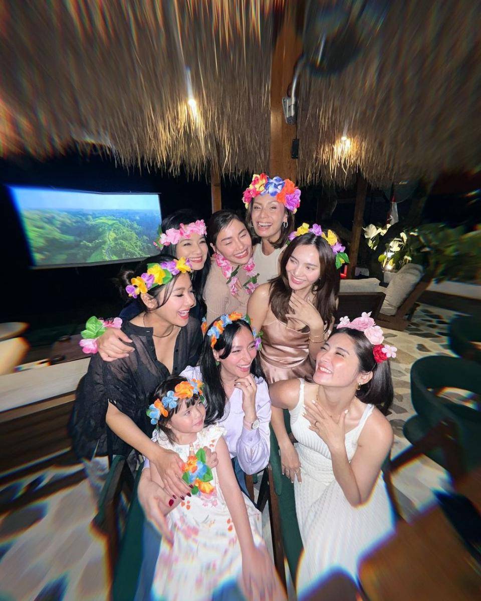 Ulang tahun Eva Anindita di Bali (Instagram.com/asmirandah89)