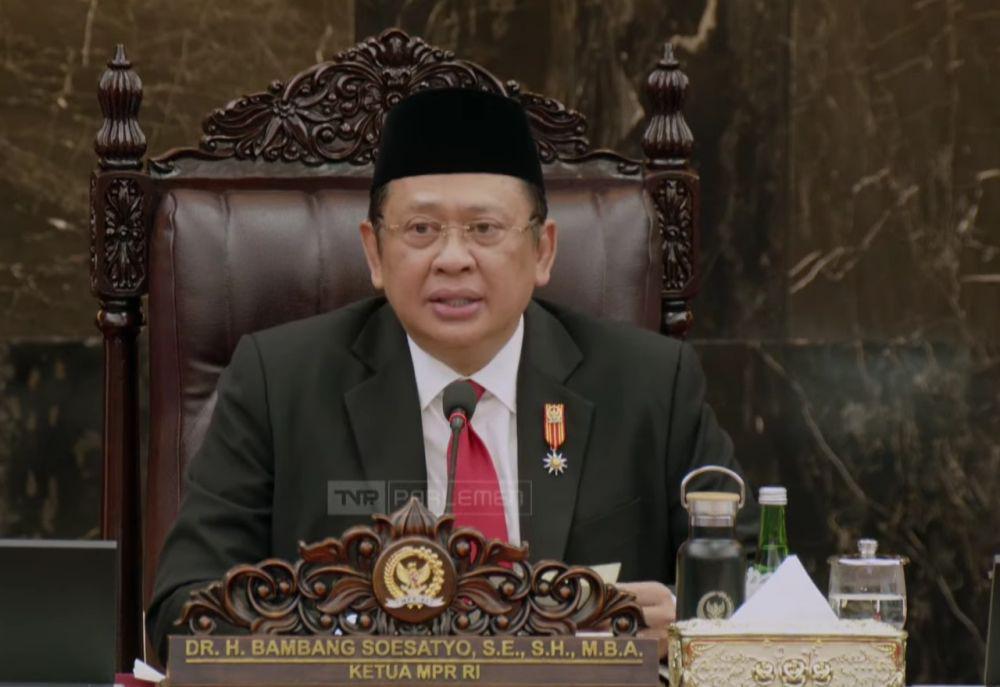 Sidang Tahunan, Ketua MPR Usul Dibentuk TNI Angkatan Siber