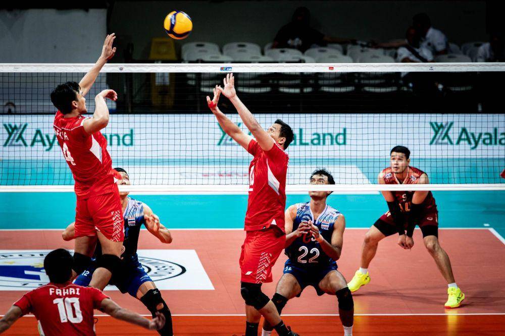 Tim voli putra Indonesia di SEA V League 2024. (Volleyball Philippines/Kimberly Pauig)