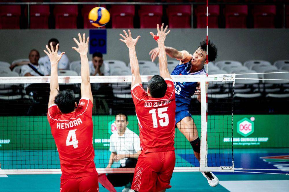 Tim voli putra Indonesia di SEA V League 2024. (Volleyball Philippines/Kimberly Pauig)