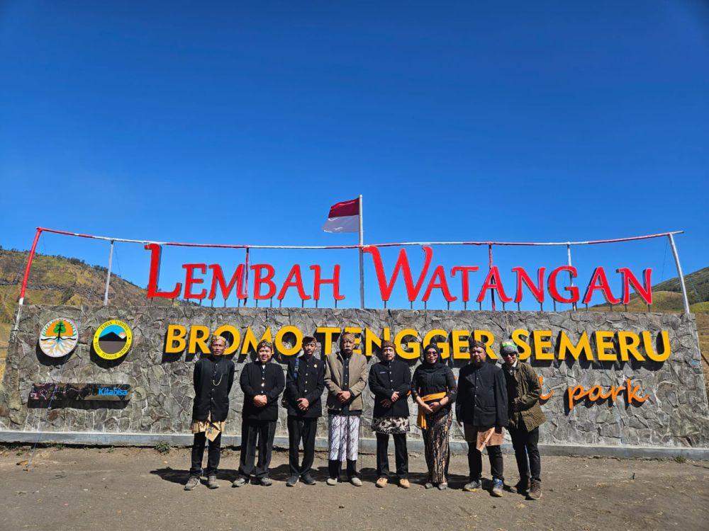 Peresmian perubahan nama 3 spot wisata di Gunung Bromo. (Dok. BB TNBTS)