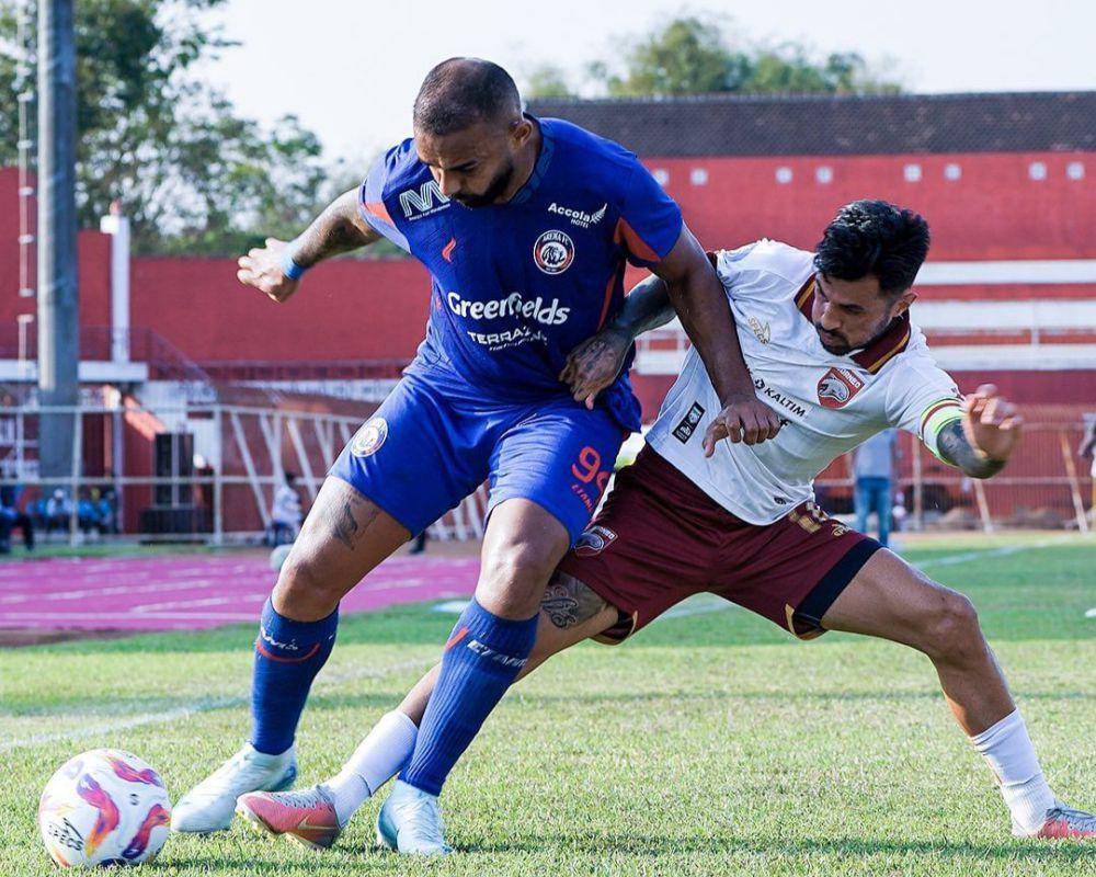 Arema FC saat menjamu Borneo FC di Liga 1 Musim 2024/2025. (Dok. Media Officer Arema FC)
